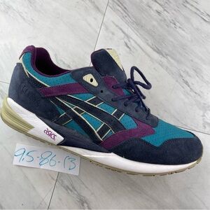 •Asics Gel Saga x Bait  H31LK5084 Dark Navy/Green Phantom  Lagoon Purple 9.5